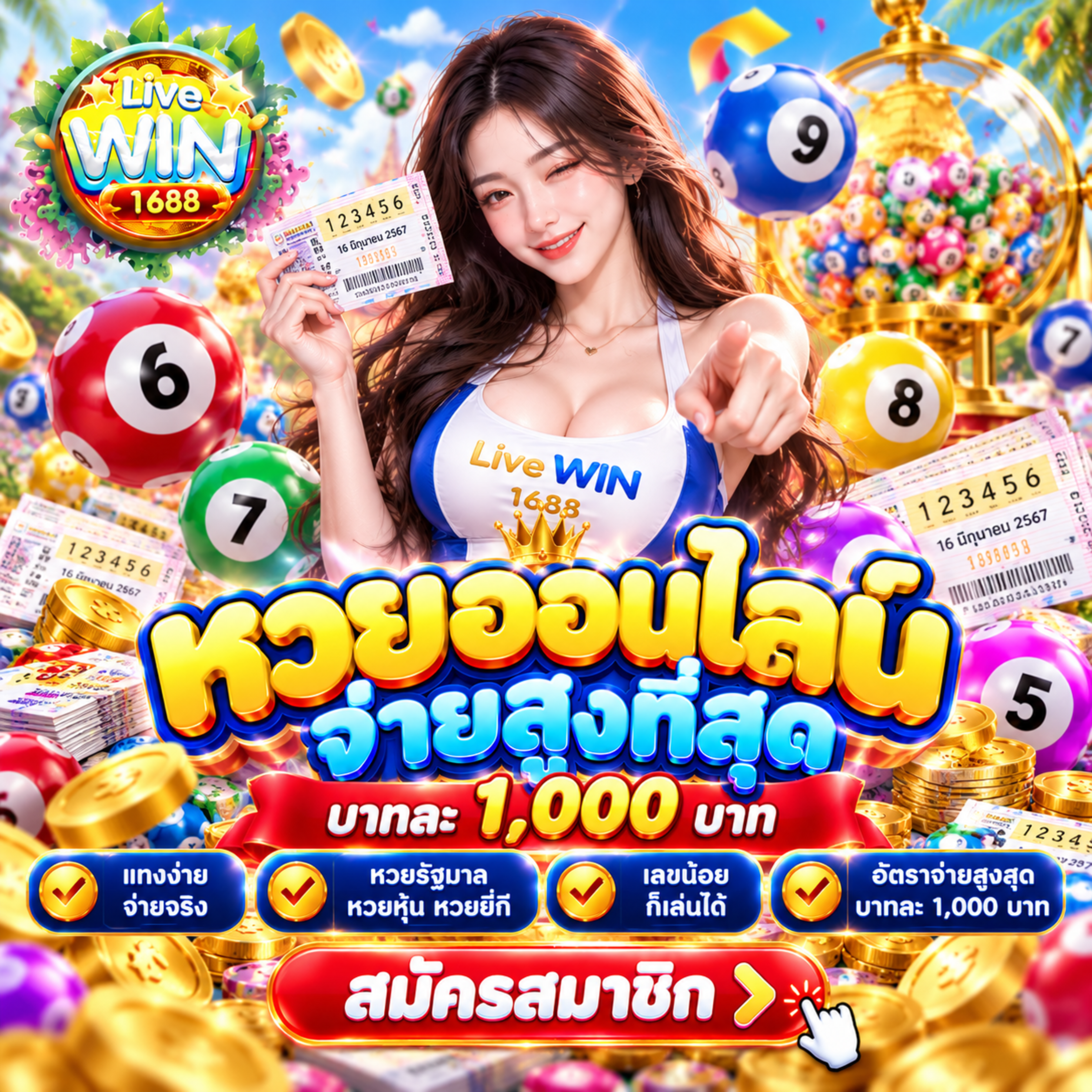 livewin1688 - หวย